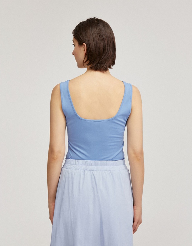 Oxford - Agatha Square Neck Tank