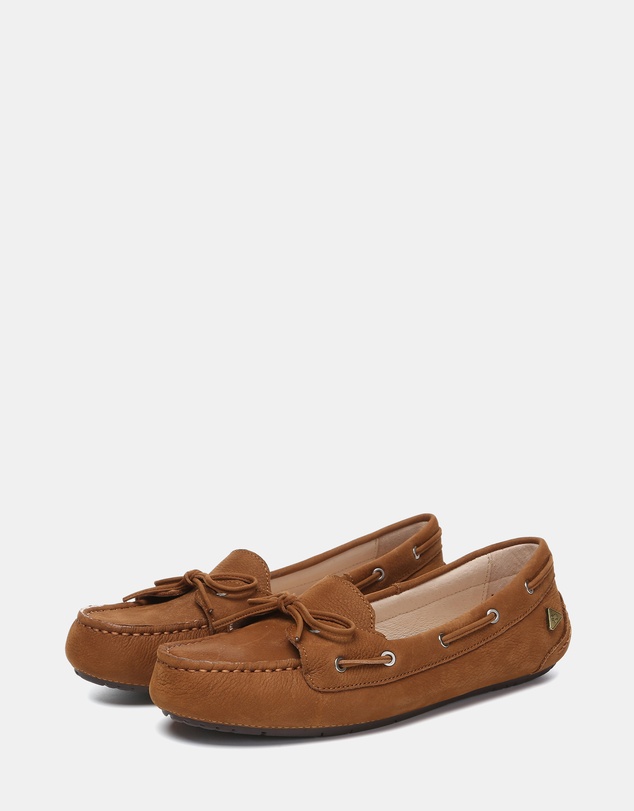 EVERAU - EverAU Ugg Monty Cow Leather Upper Loafer Oxfords Flats