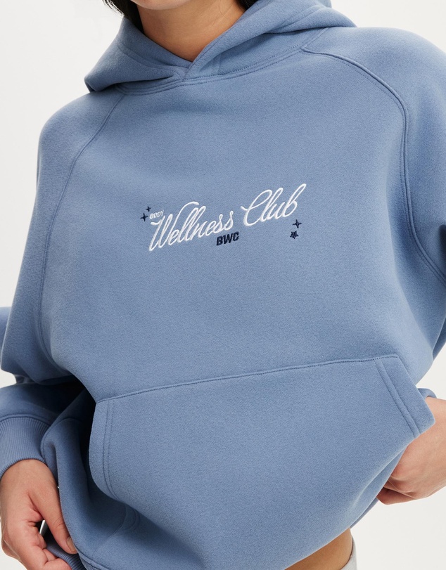 Cotton On Body Active - Plush Premium Graphic Raglan Hoodie