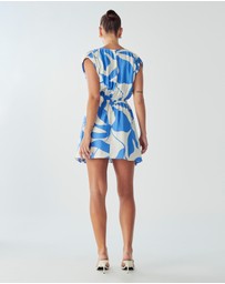 Willa - Char Tucked Dress