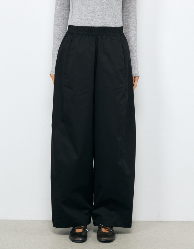 AERE - Organic Cotton Twill Barrel Leg Pants