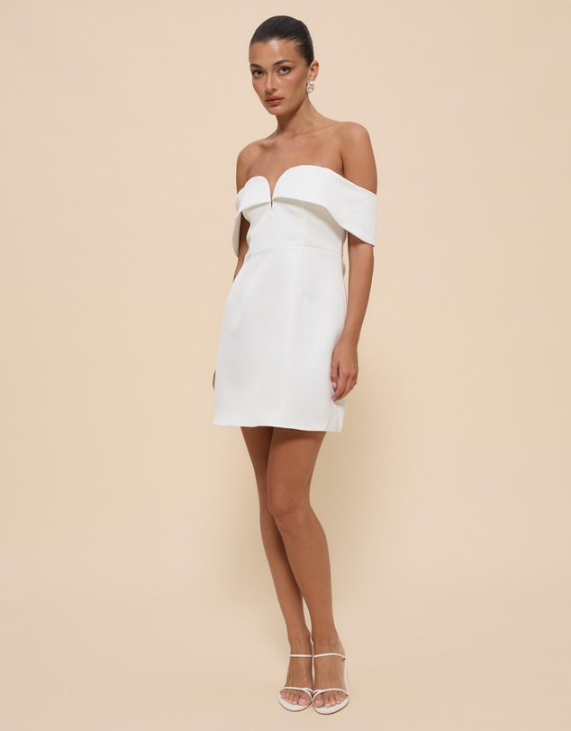 CHANCERY - Fold Bodice Mini Dress