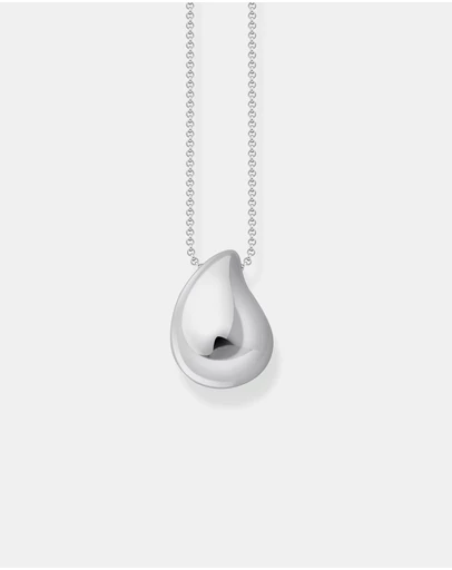 THOMAS SABO - Necklace with pendant drop-shape silver
