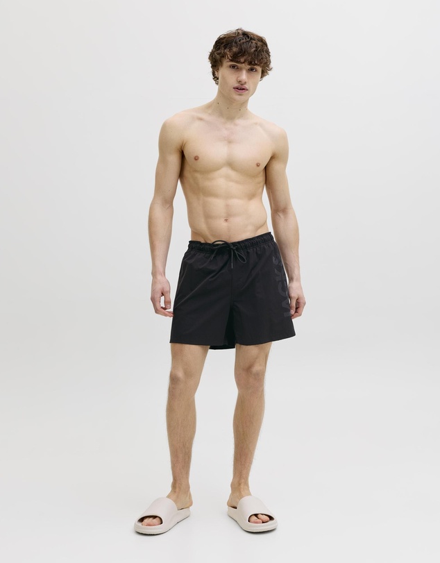 Jack & Jones - Jpstmaui Wave Logo Swim Shorts Reg SN