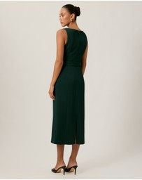 Tussah - Jasmyn Crepe Bodycon Midi Dress