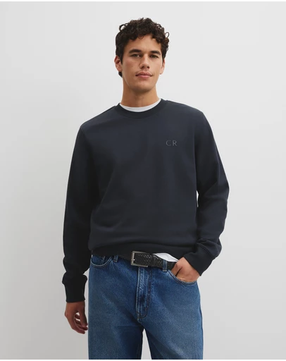 Country Road - Australian Cotton Cr Logo Sweat