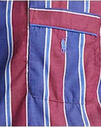 Polo Ralph Lauren - Madison Cricket Stripe Long Sleeve Pyjama Set