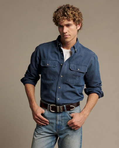 R.M.Williams - Forbes Denim Overshirt