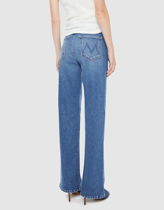 MOTHER - High Waisted Bookie Sneak Jeans
