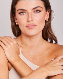 Zoe Olivia - 9K Gold Essential Hoop Earrings