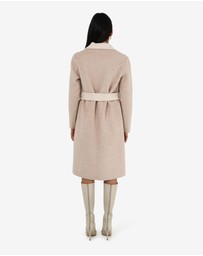 Forcast - Camille Wool Tie Coat