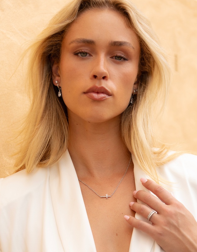 Mestige - Elira Earrings - Silver Plated