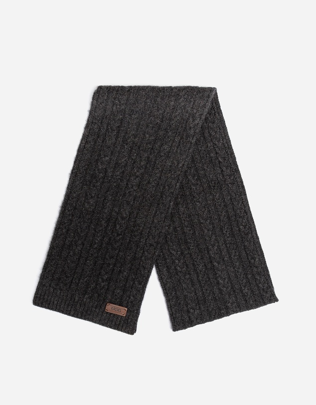 Ozwear Connection Uggs - Ugg Cable Knit Pure Cashmere Scarf