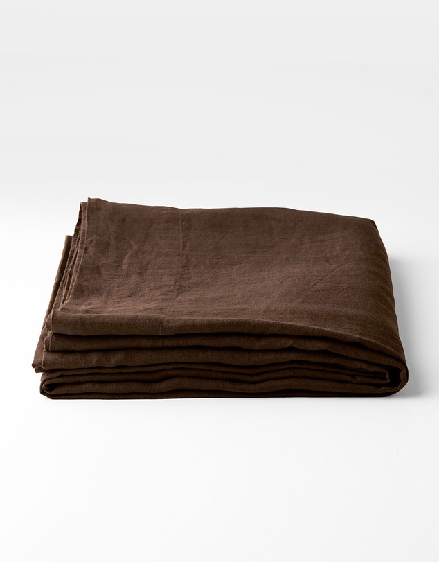 Aura Home - Emile Linen Fitted Sheet