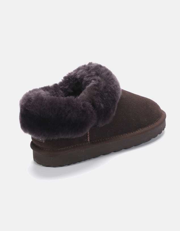 AusWooli Ugg Boots - Coogee Sheepskin Cozy Ankle Slippers