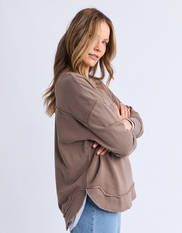 Foxwood - Simplified Crew Chocolate Brown