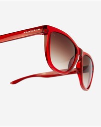 Hawkers Co - HAWKERS - ONE RAW Cherry Red Earth Sunglasses for Men and Women UV400
