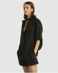 Sea Level Australia - Resort Linen Aloha Shirt