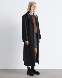 & Other Stories - Tie-Belt Wool Coat