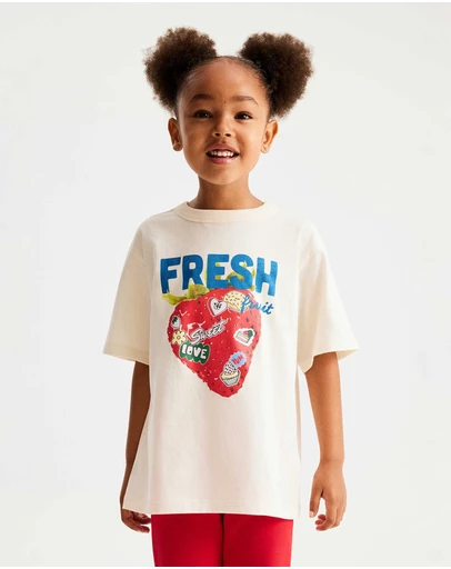 Cotton On Kids - Essential Short Sleeve Graphic Tee