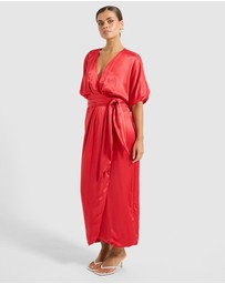 Pasduchas - Quinn Wrap Midi Dress