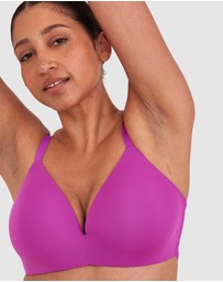 Bras N Things - NKD Lightly Lined Wirefree Bra - Purple