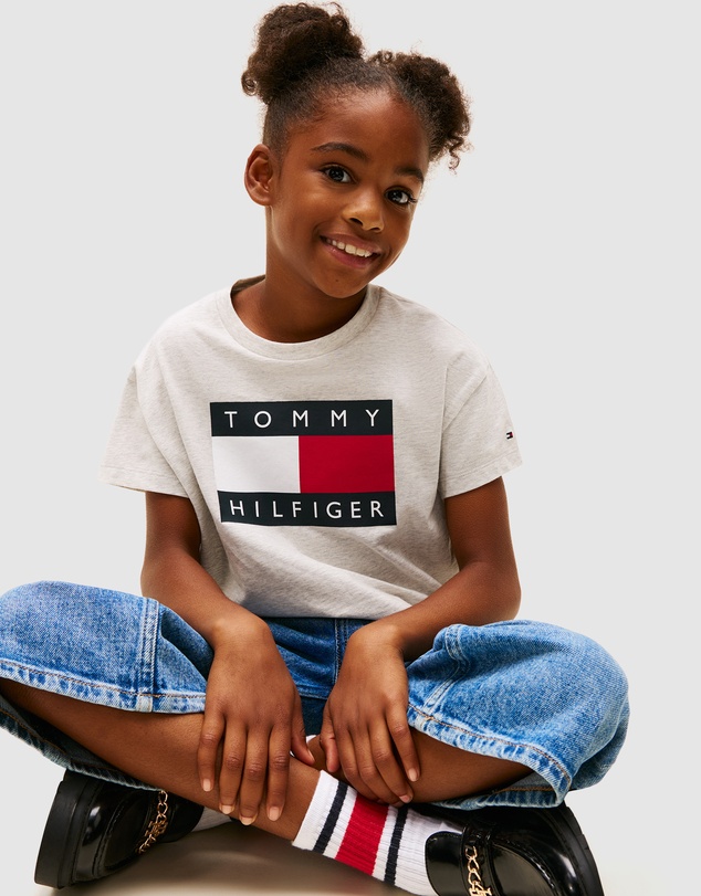 Tommy Hilfiger - Heritage Flag Relaxed T-Shirt - Teens