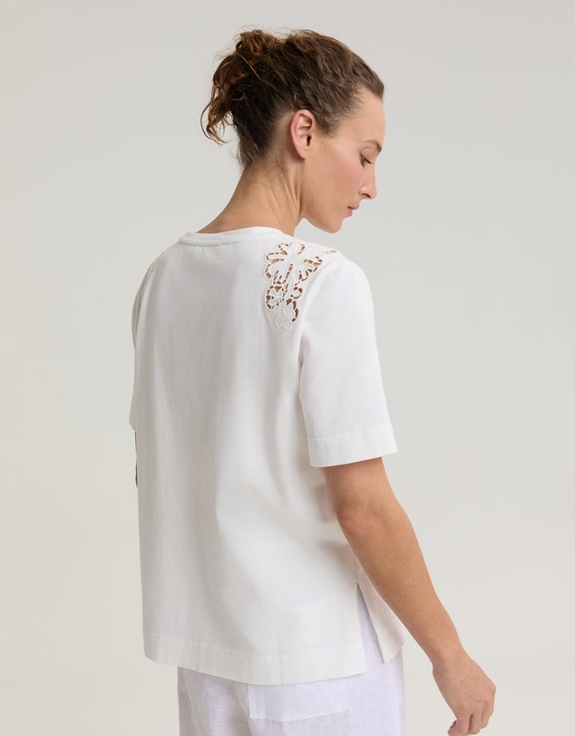 Sportscraft - Paloma Cotton Broderie Tee