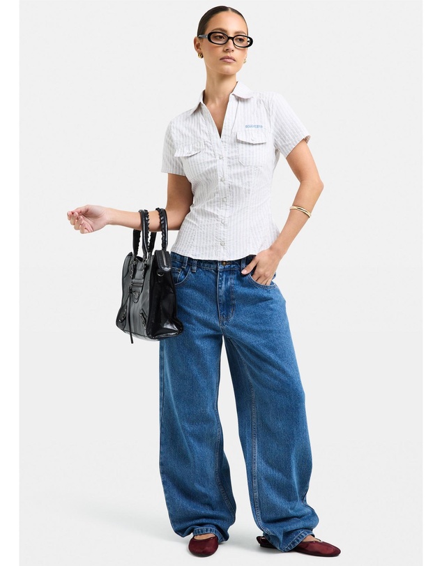 Insight - Bobby Baggy Dad Denim Jeans Petite