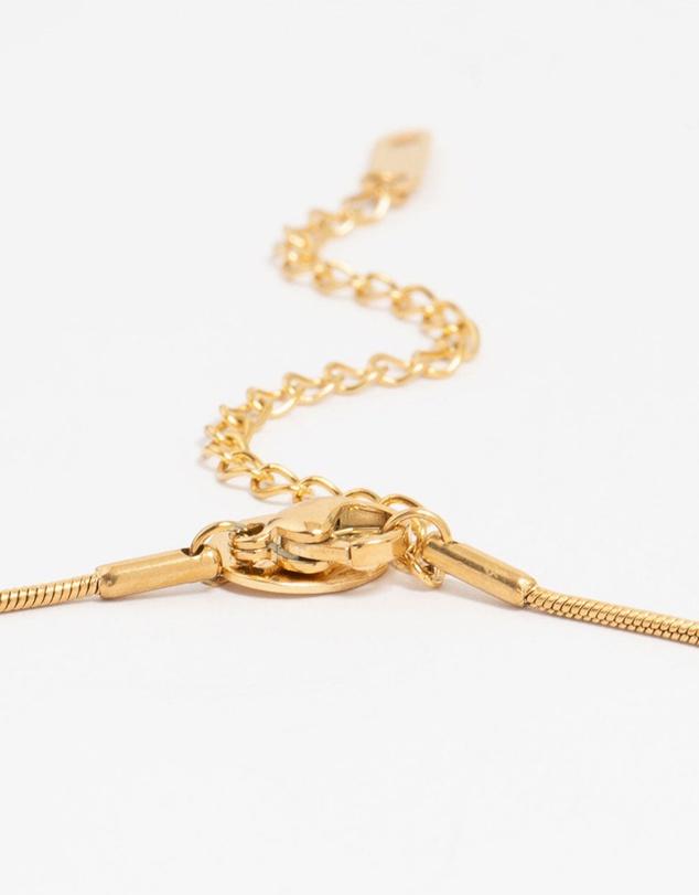 Lovisa - Waterproof Gold Plated Stainless Steel Rondell Necklace