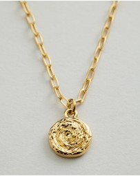 Carly Paiker - Spirallo Coin Necklace