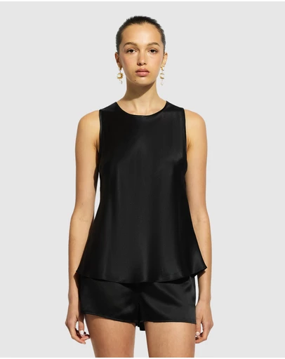 GINIA - Pure Silk Singlet