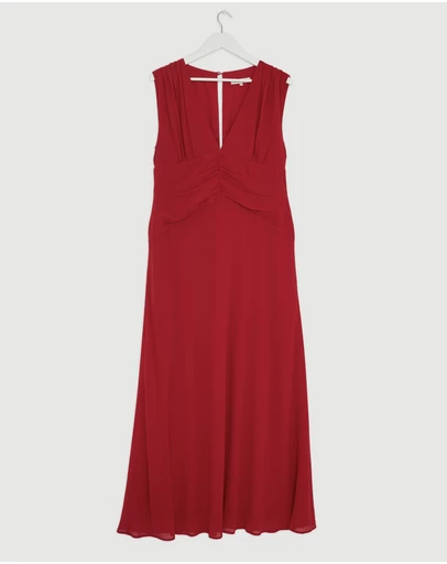 Revibe - Repaired CHANCERY Georgie Maxi Dress - AU 16