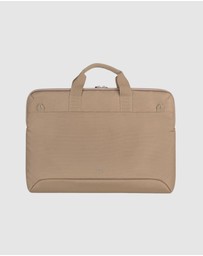 Tucano - Tucano Smilza Super Slim Laptop Bag Beige Fits 15.6 Inch Laptops Lightweight Durable Eco