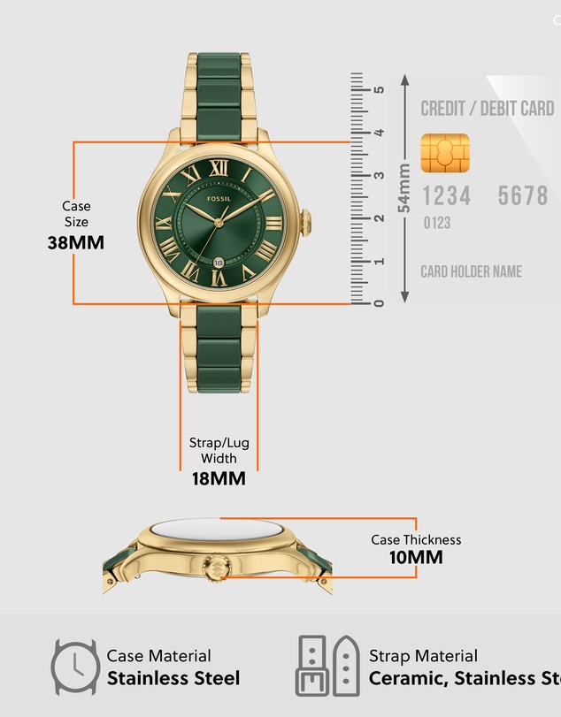 Fossil - Gilmore Two Tone Analogue Watch