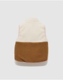 Crywolf - REVERSIBLE YETI VEST Harvest Colourblock