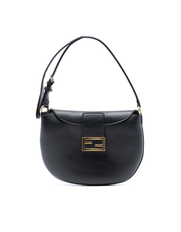 Pre-Loved by Azura Reborn - Pre-Loved Small Leather Croissant Hobo Bag
