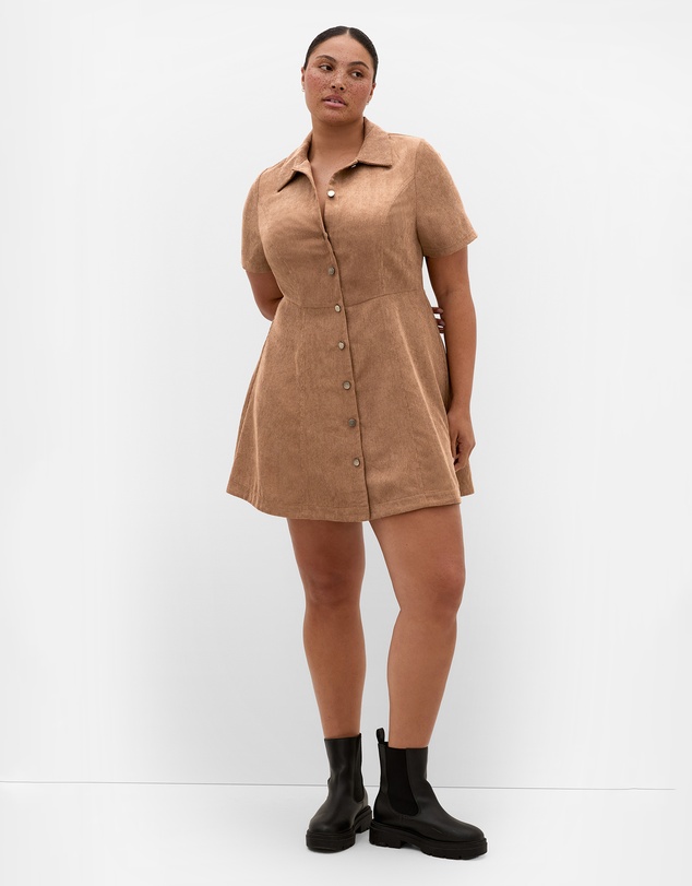 City Chic - Leia Short Sleeve Mini Dress