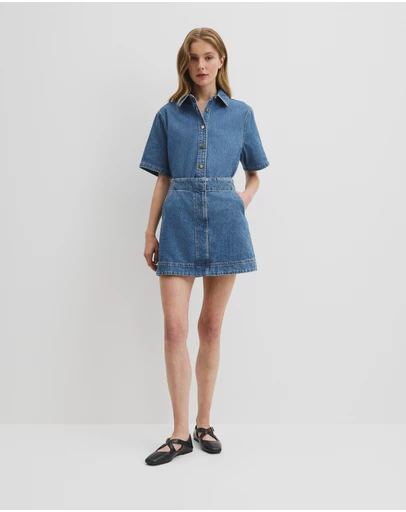 Country Road - Denim Mini Skirt