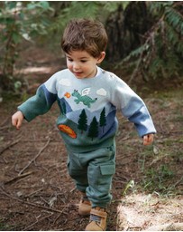 Purebaby - Cargo Track Pant -Kids-Babies