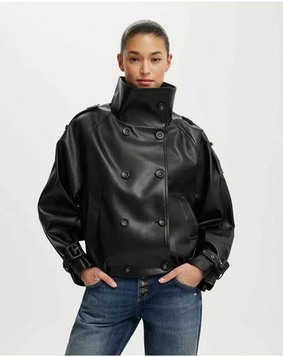 Cotton On - Porter Cropped Trench