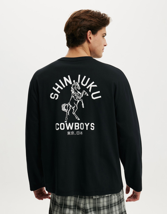 Cotton On - Regular Fit Graphic Ls T-Shirt