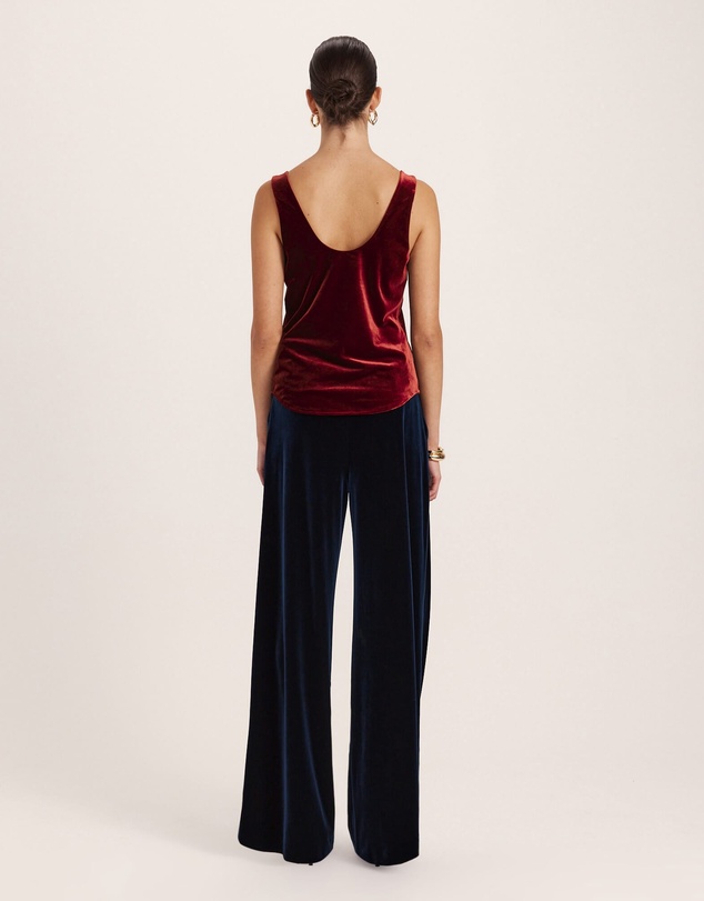 SABA - Lea Velvet Bias Tank