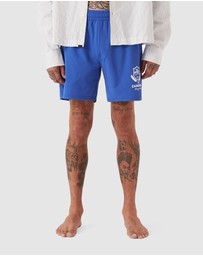 Zanerobe - Crest Balmoral Beach Short Cobalt Blue