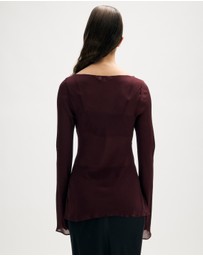Minima Esenciales - Olen Sheer Layered Top
