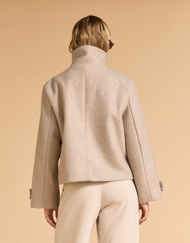 MVN - Short Funnel Neck Jacket