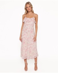 Petal & Pup - Lizbeth Maxi Dress - Pink Mauve Floral