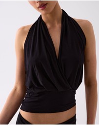Style Addict - Aurelia Drape Halter Top