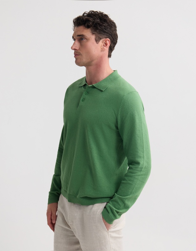 Oxford - Thomas Linen Blend Polo