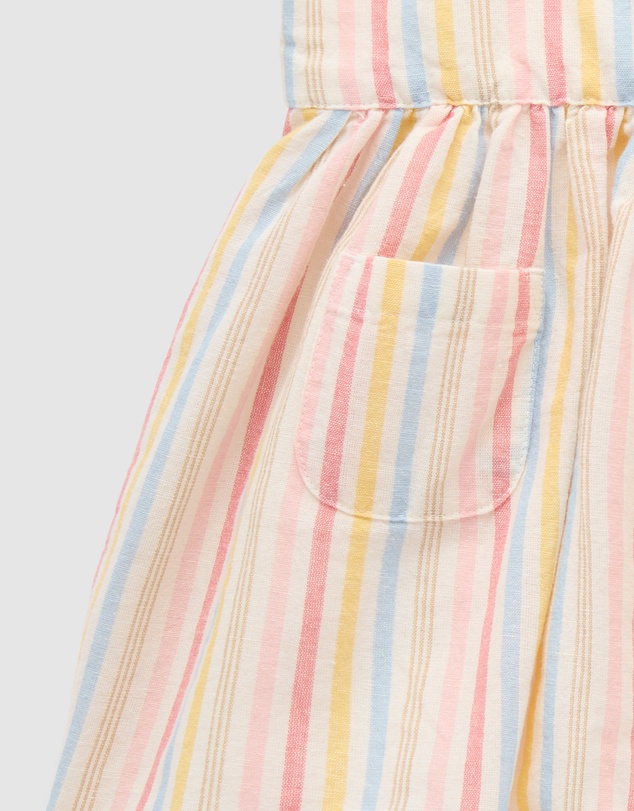 Purebaby - Linen Blend Pinnie -Kids-Babies